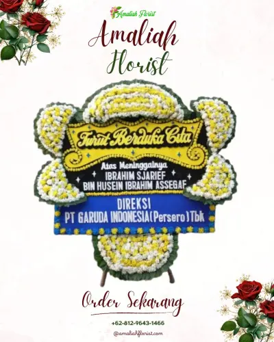 Papan Bunga Duka di Yosorejo